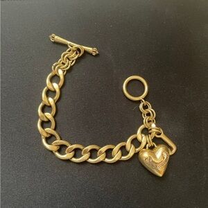 Juicy Couture Gold Charm Bracelet